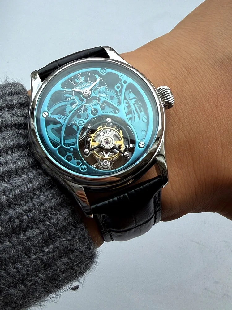 Merkur 100% Tourbillon Watch Transparency - Image 2