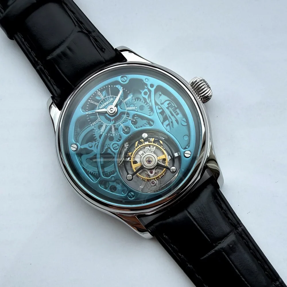 Merkur 100% Tourbillon Watch Transparency - Image 3