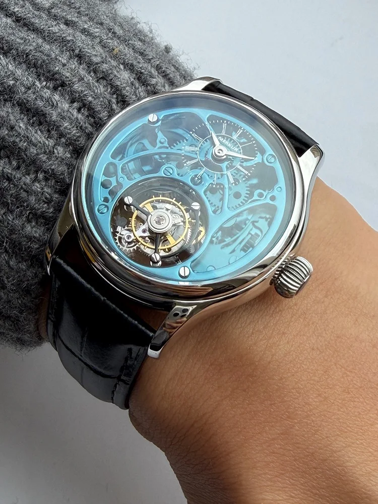 Merkur 100% Tourbillon Watch Transparency - Image 6