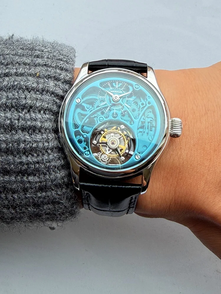 Merkur 100% Tourbillon Watch Transparency - Image 7