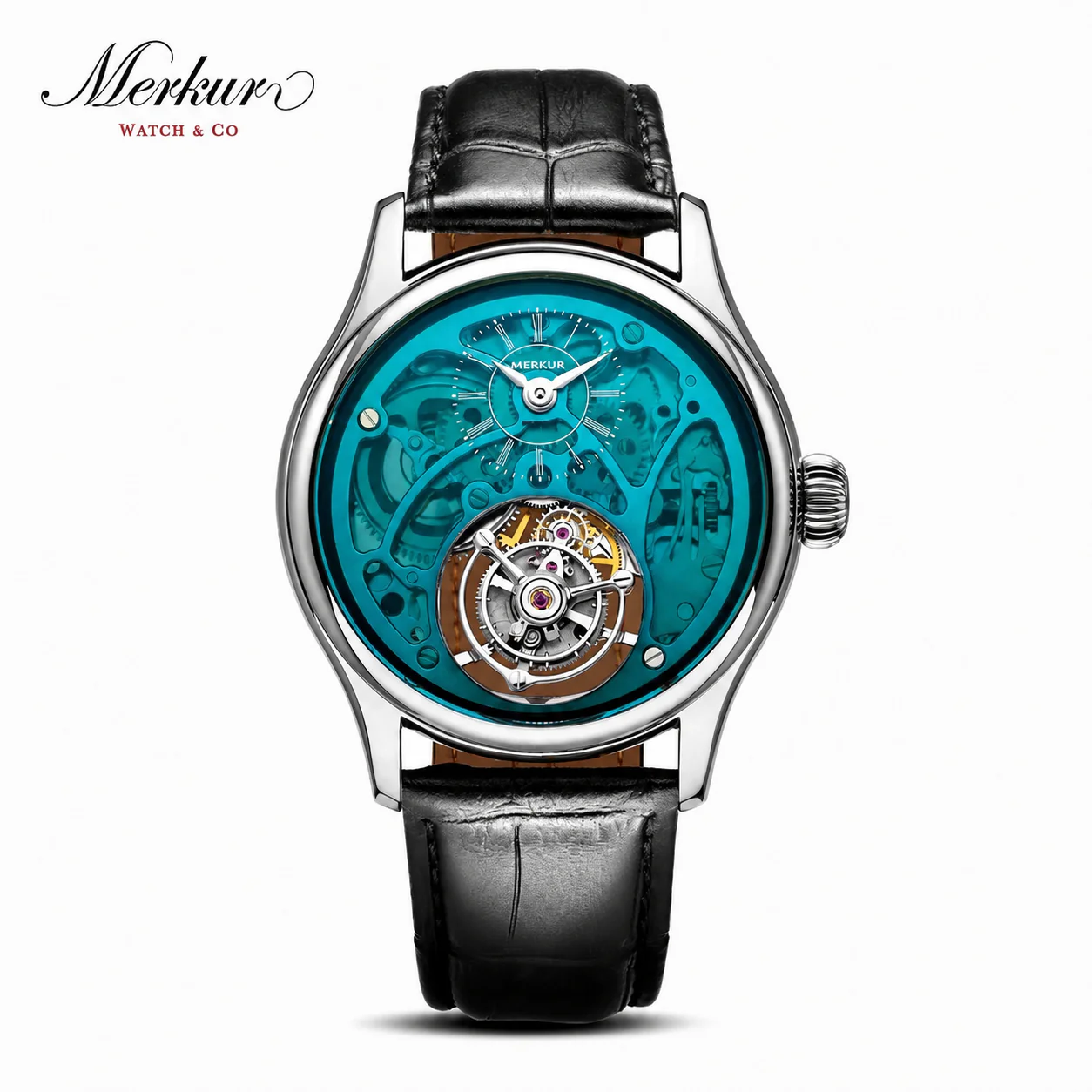 Merkur 100% Tourbillon Watch Transparency - Image 9