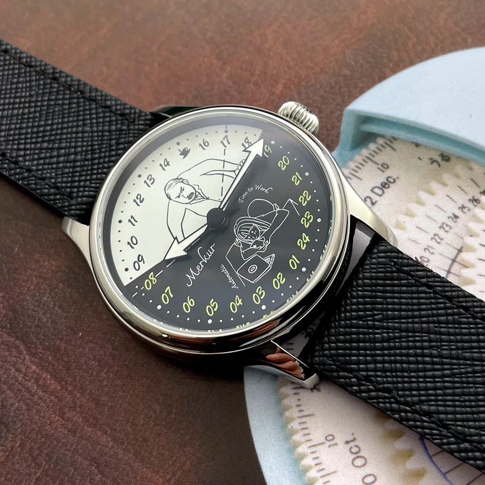 Merkur Creative Workplace Cow and Horse Watch - Image 4