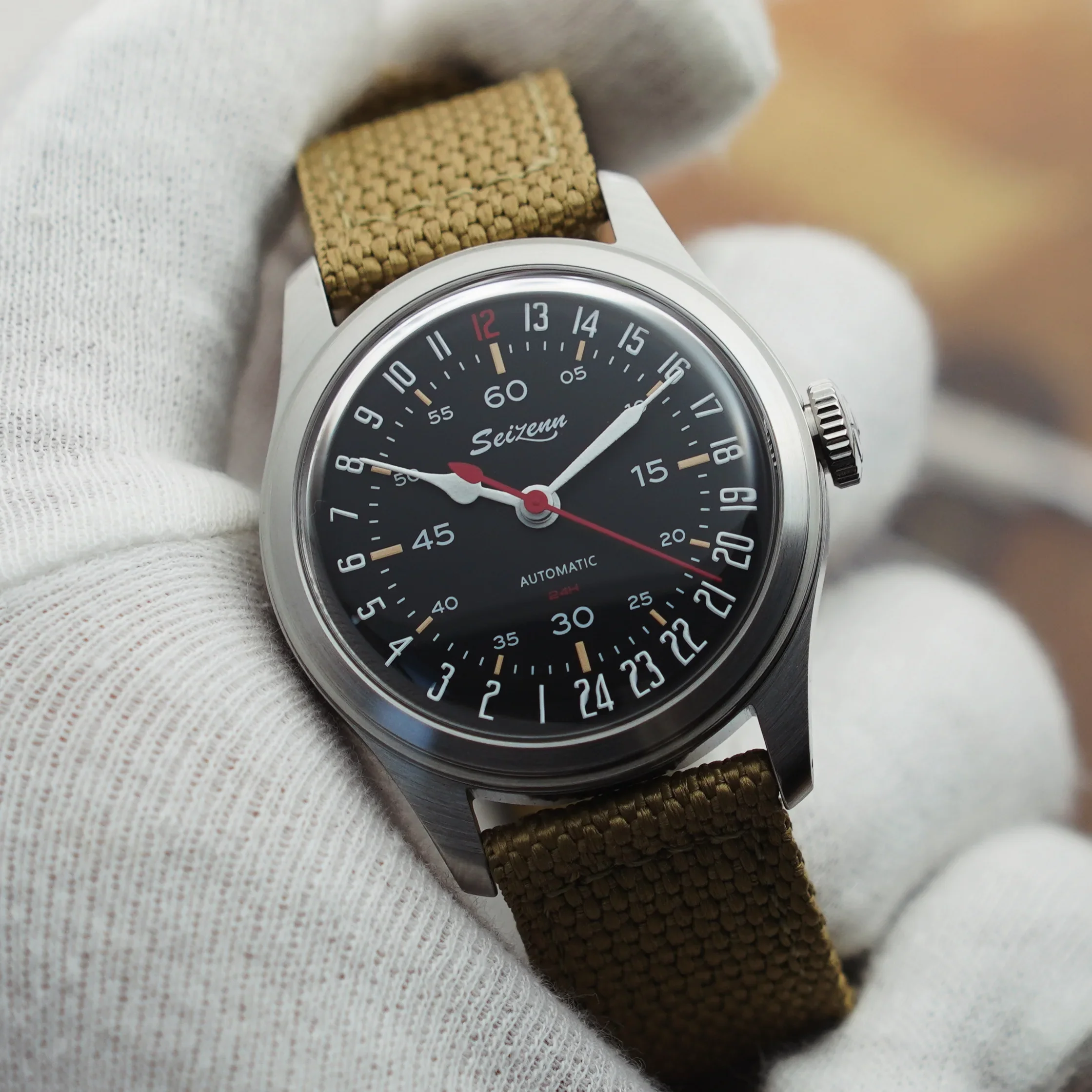 Merkur Pilot 24H Automatic Watch - Image 3