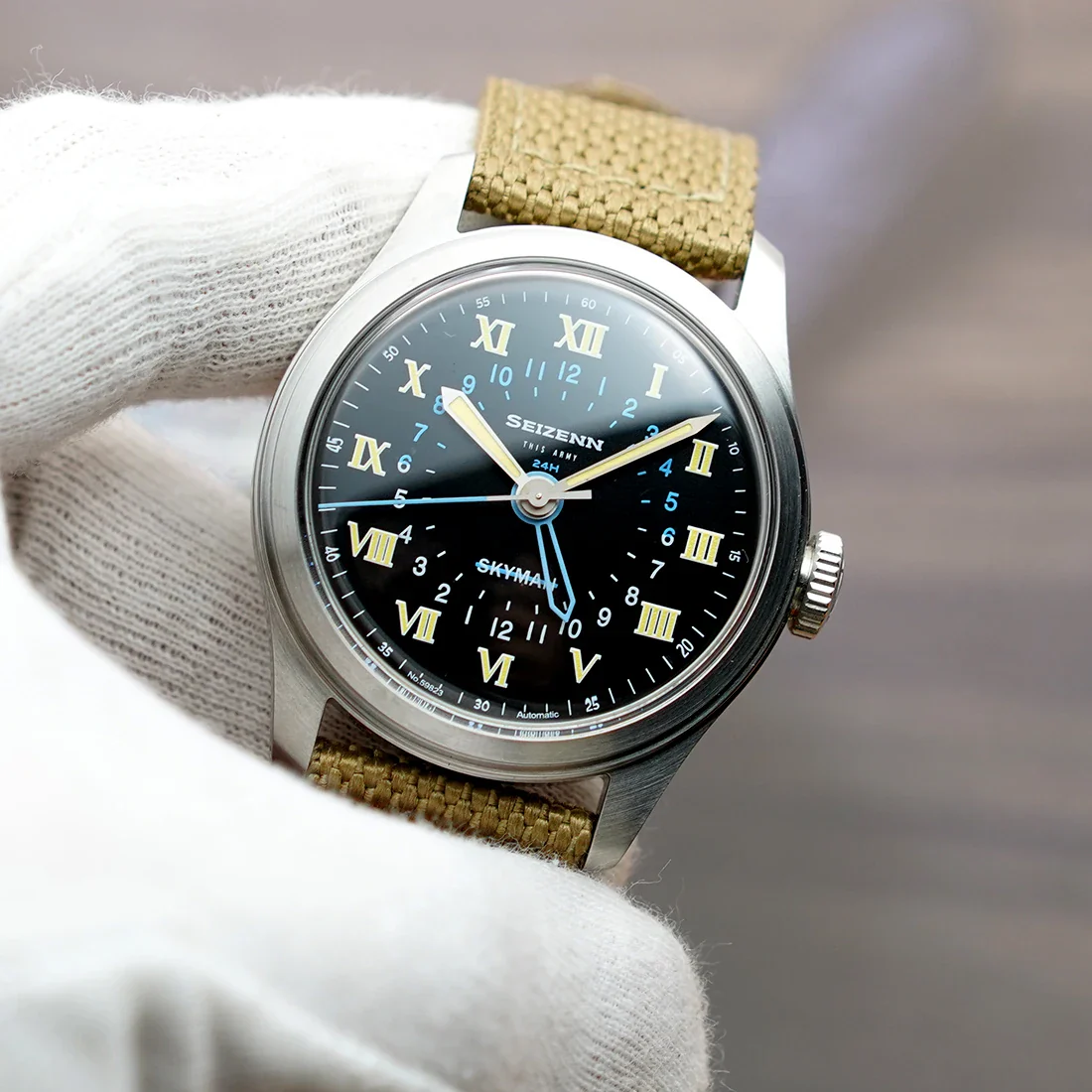 Merkur Pilot 24H Automatic Watch - Image 8