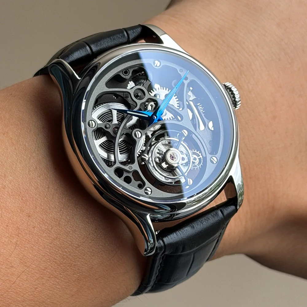 Merkur Skeleton Tourbillon Watch - Image 4