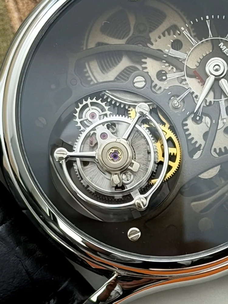 Merkur Tourbillon Watch Transparency - Image 5
