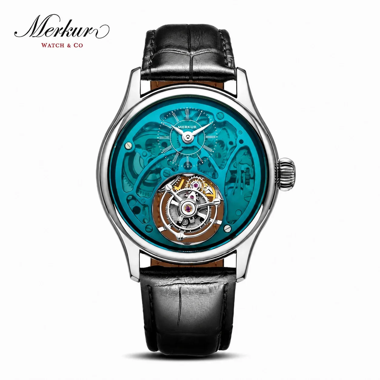Merkur Tourbillon Watch Transparency - Image 6
