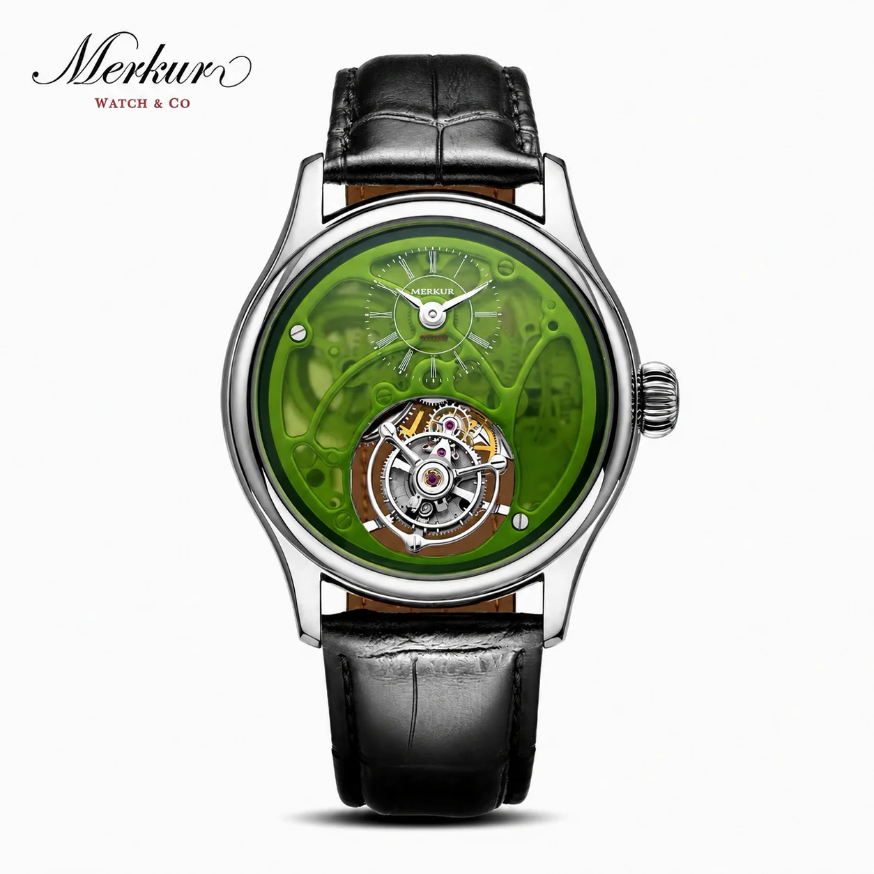 Merkur Tourbillon Watch Transparency - Image 9