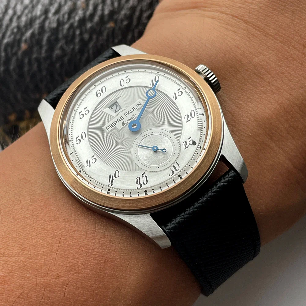 Pierre Paulin Jumping Hour Watch Bronze Bezel - Image 2