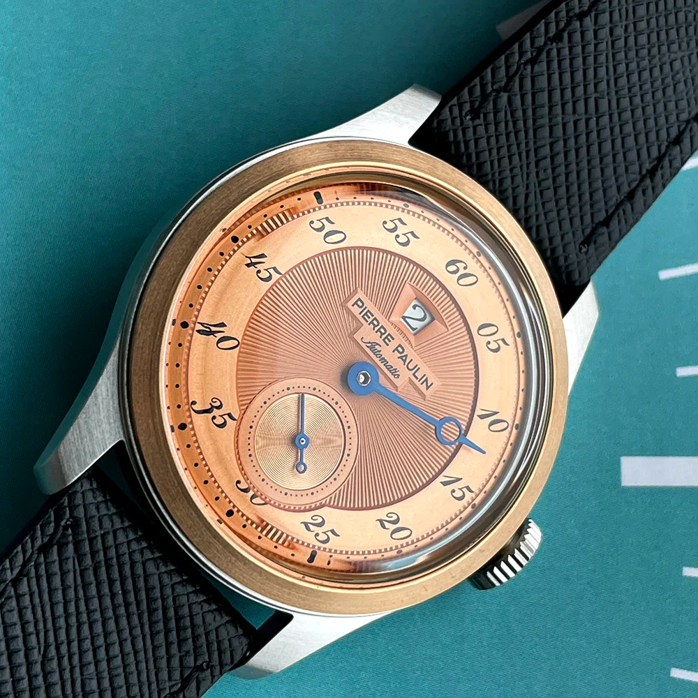 Pierre Paulin Jumping Hour Watch Bronze Bezel - Image 3