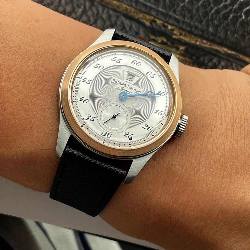 Pierre Paulin Jumping Hour Watch Bronze Bezel - Image 4