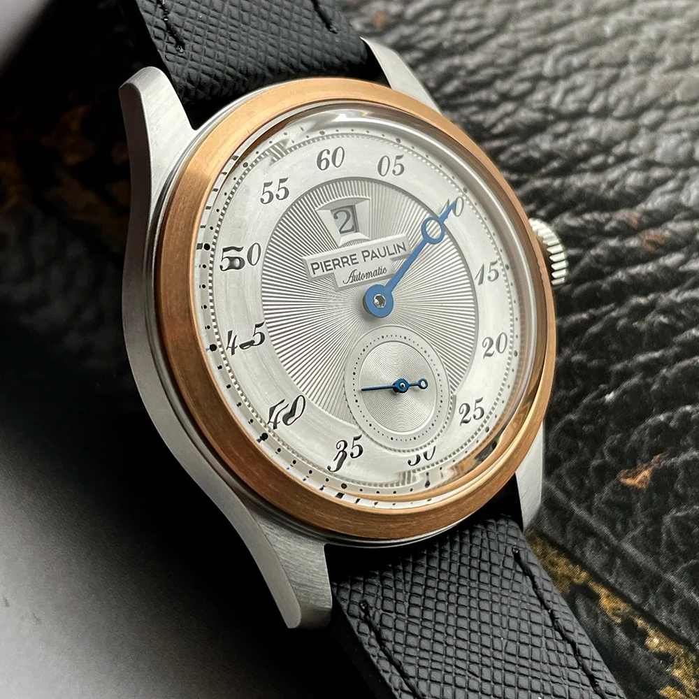 Pierre Paulin Jumping Hour Watch Bronze Bezel - Image 5