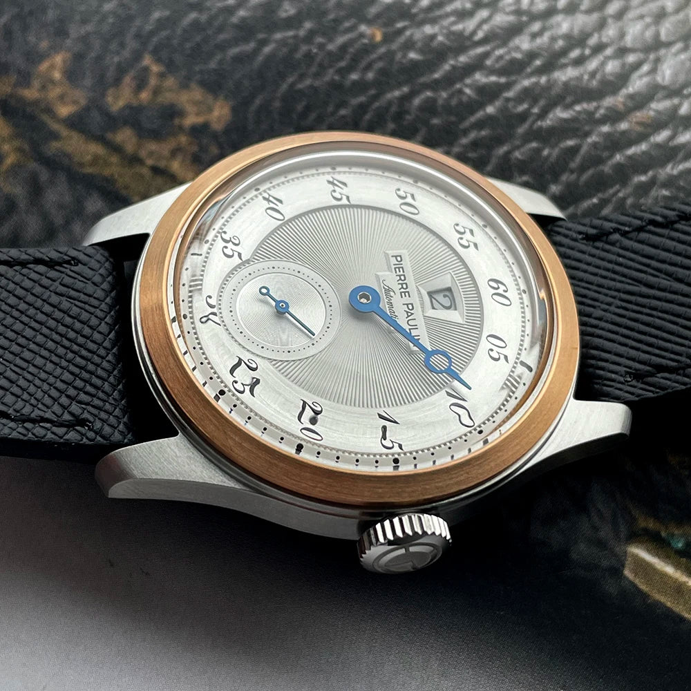Pierre Paulin Jumping Hour Watch Bronze Bezel - Image 6