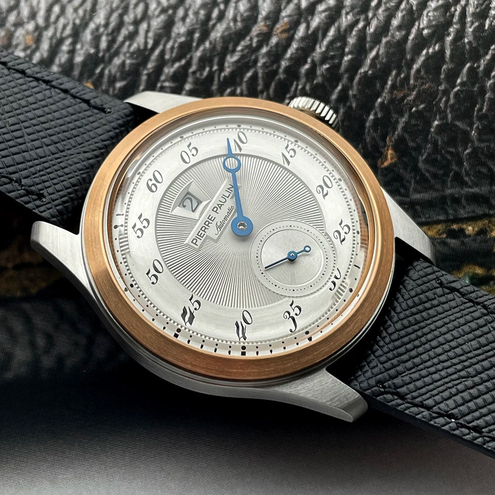 Pierre Paulin Jumping Hour Watch Bronze Bezel - Image 7
