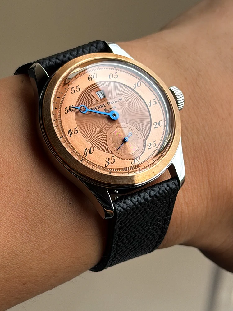 Pierre Paulin Jumping Hour Watch Bronze Bezel - Image 8